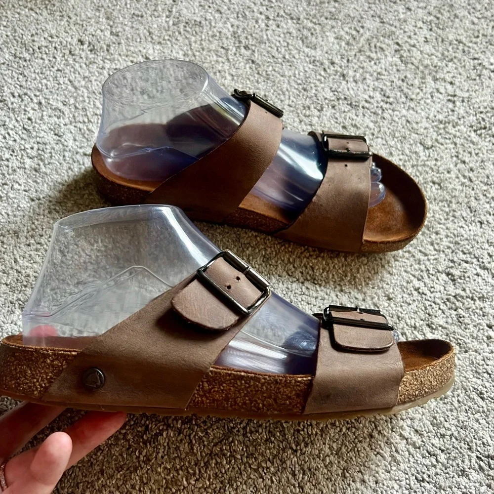 Haflinger Brown Sandals - Picture 2 of 6